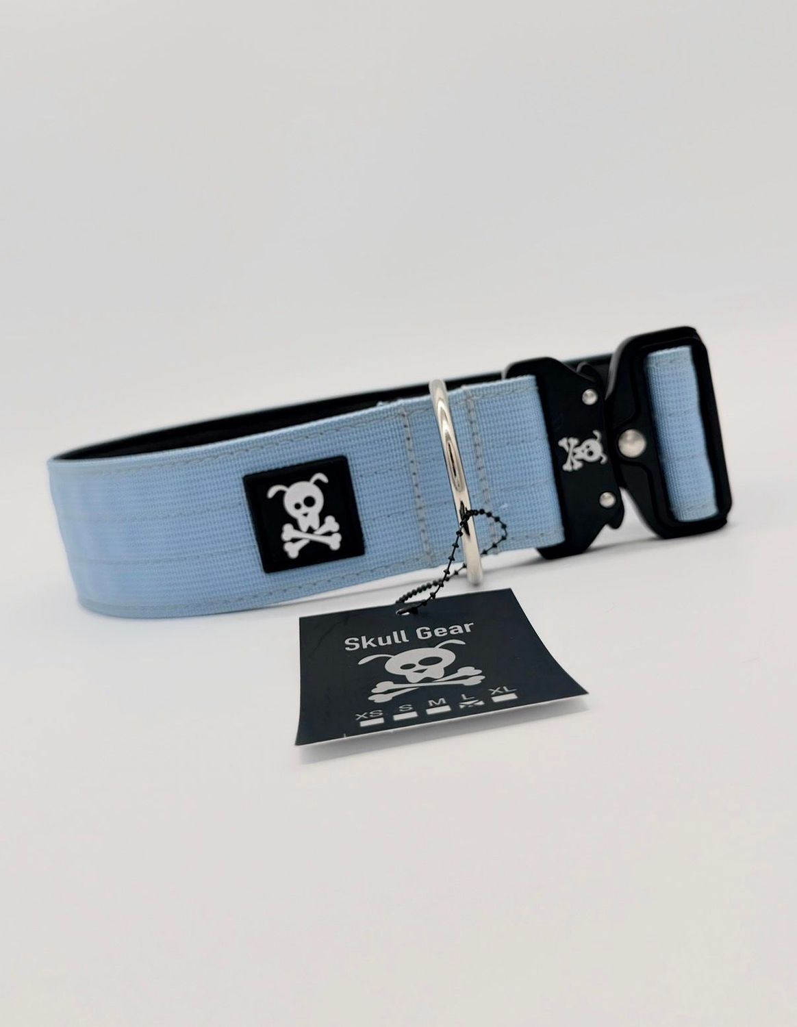 Halsband Baby Blue maat L