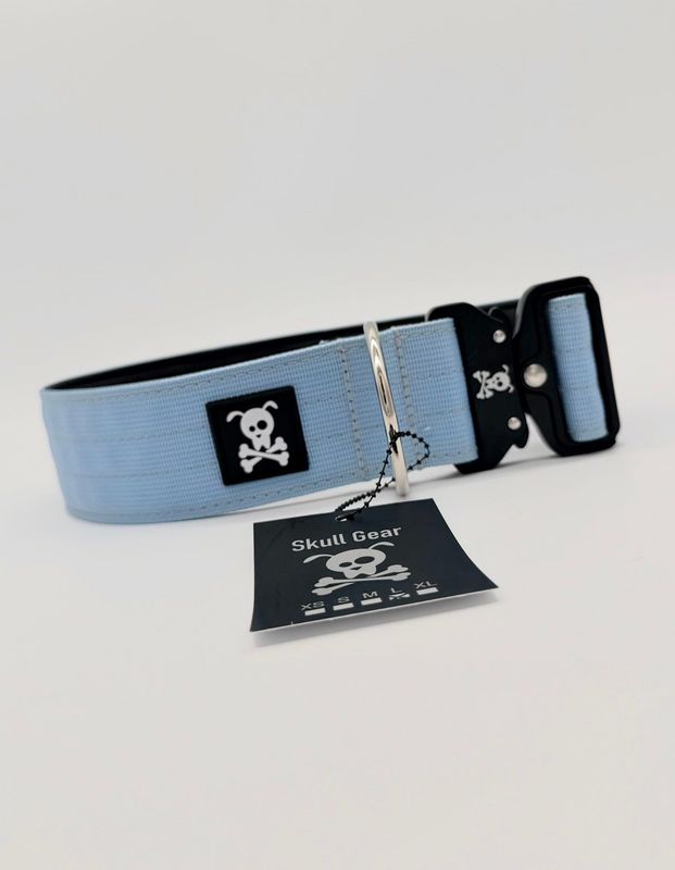 Halsband Baby Blue maat L