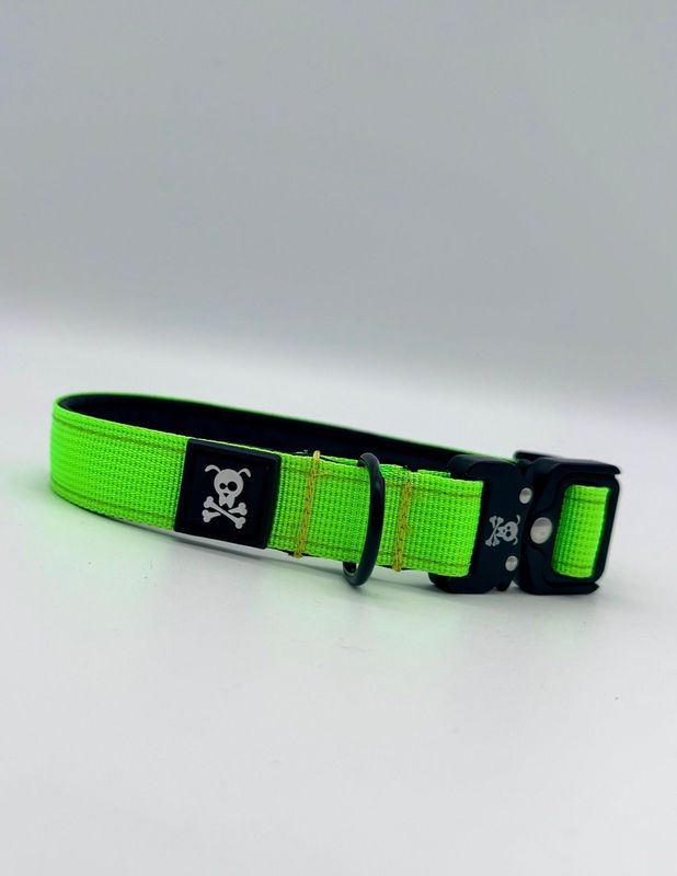 Halsband Neon Green maat S