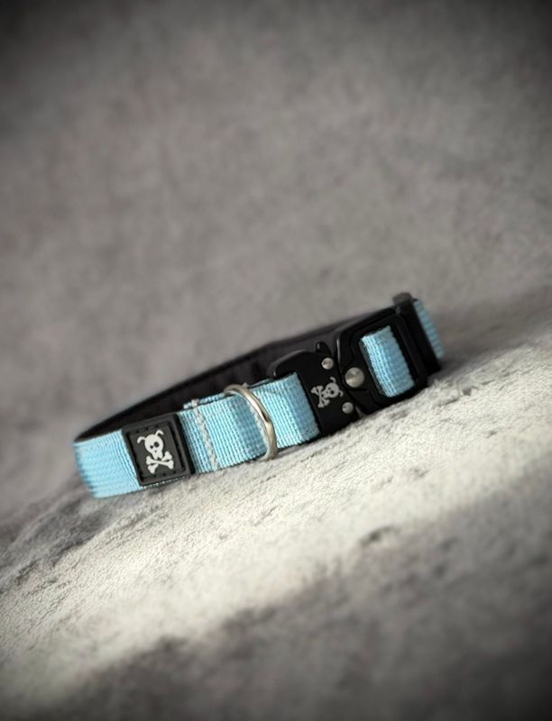 Halsband Baby Blue maat S