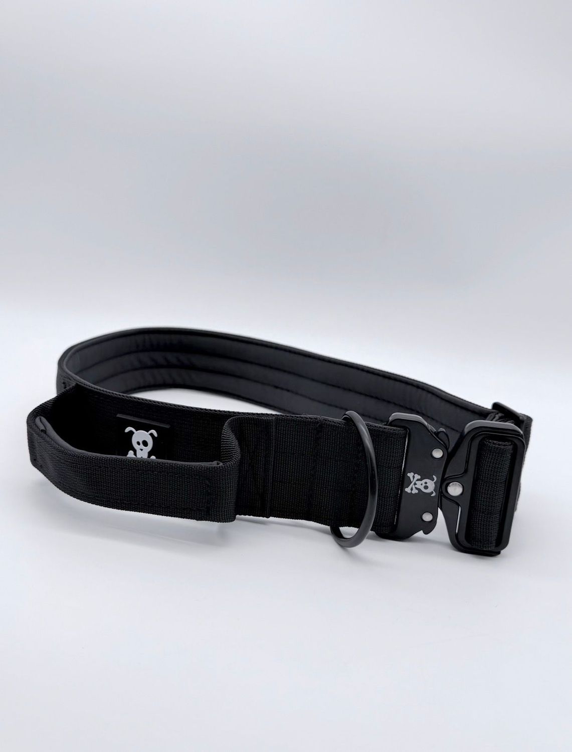 Halsband met handvat Blackout XL