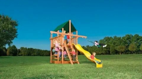 Playhouse XL5' W/Double Swing Arm