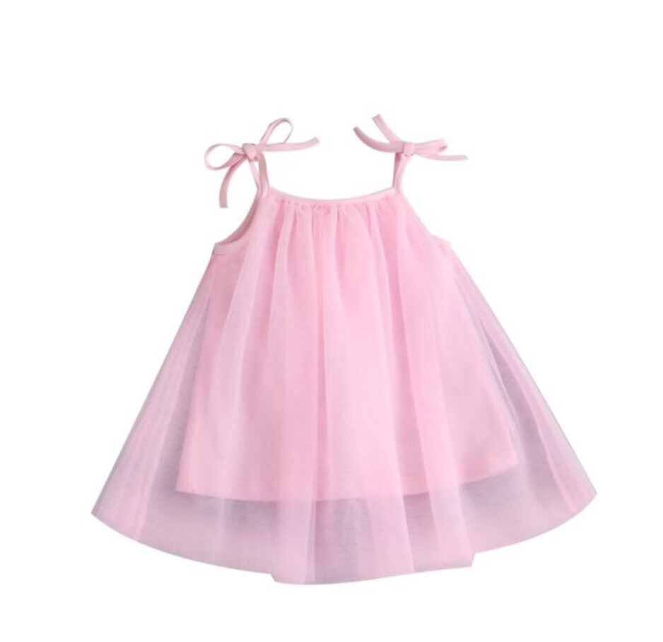 tulle cami dress