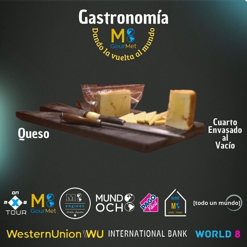 Queso Casero Cuarto Envasado Al Vacio