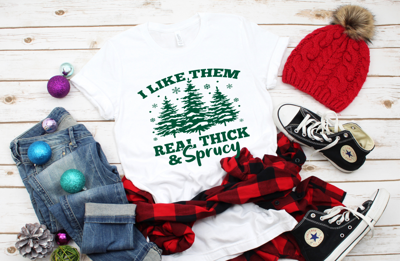 Big and Sprucy - Christmas Tee - FREE SHIPPING