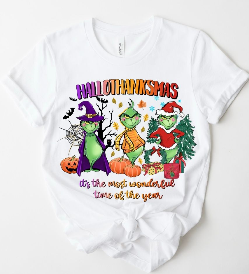 Grinch Halllothanksmas - FREE SHIPPING