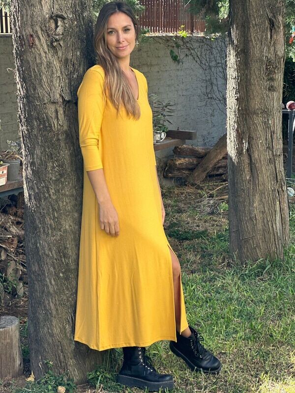 VESTIDO CREPÉ
