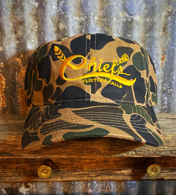 Chief's Embroidered Waxed Cotton Hat