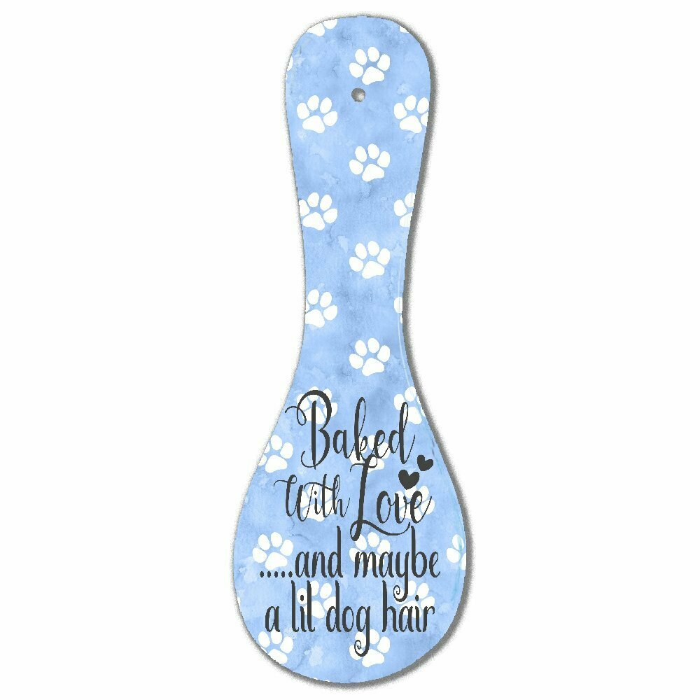 Baked With Love Pet Spoon Rest