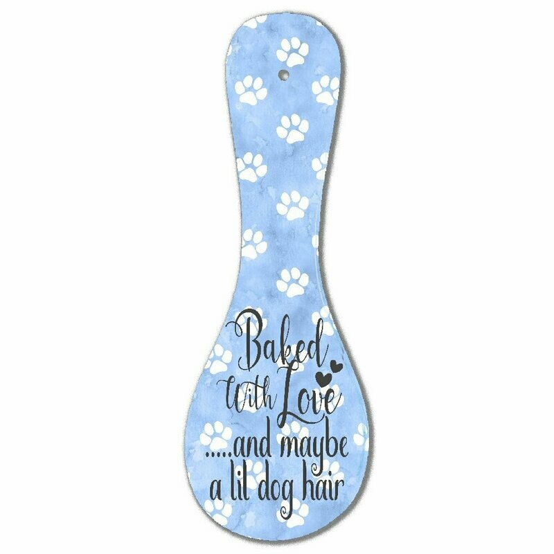 Baked With Love Pet Spoon Rest