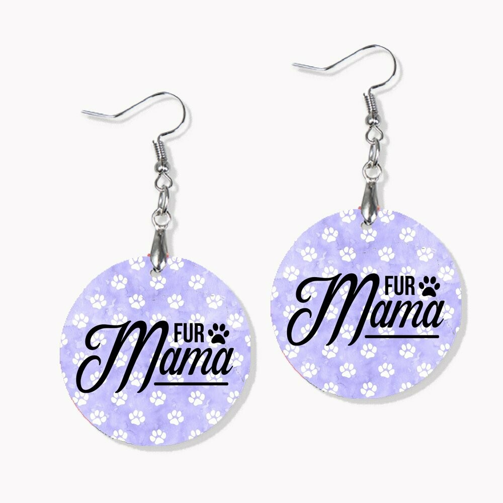 Fur Mama Dangle Earring