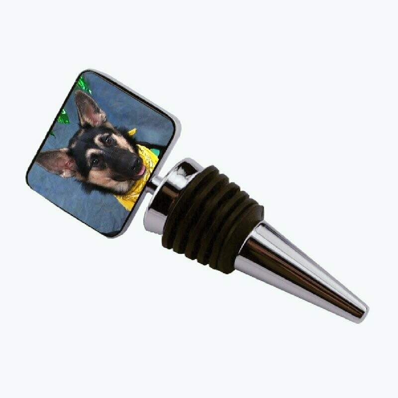 Pet Photo Bottle Stopper