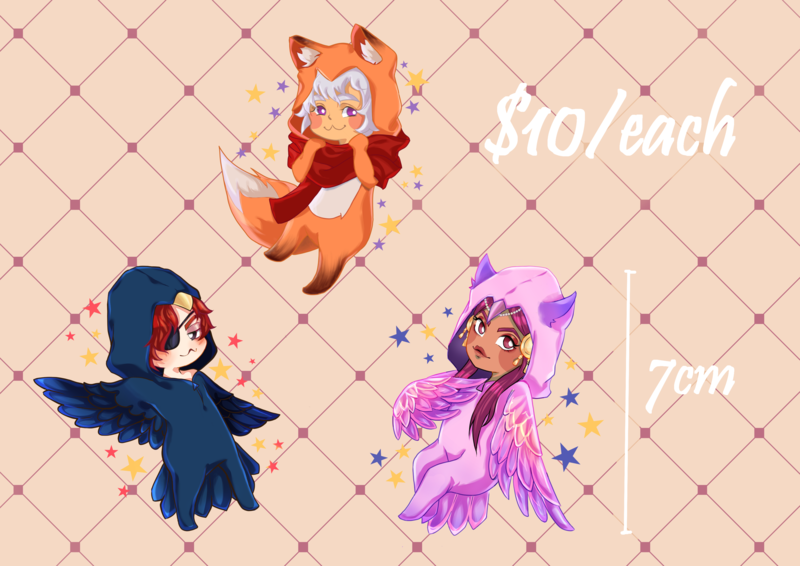 [PRE-ORDER] Arcana Fluffy Friends Keychain