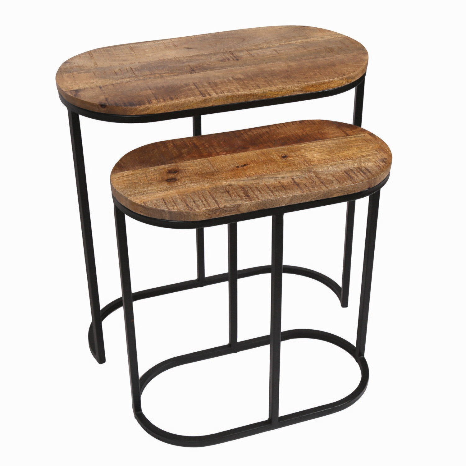 Oval Side Tables (set of 2)