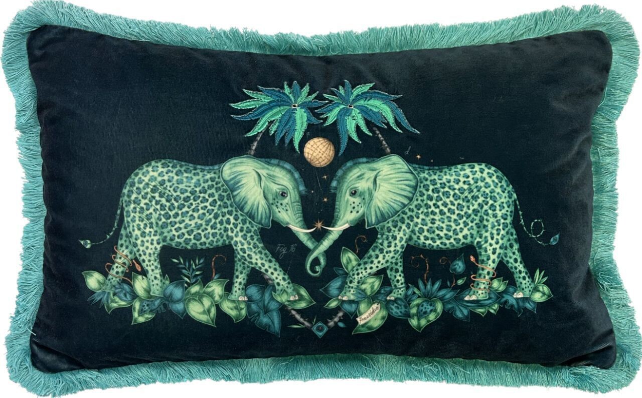 Emma Shirley Velvet Cushion