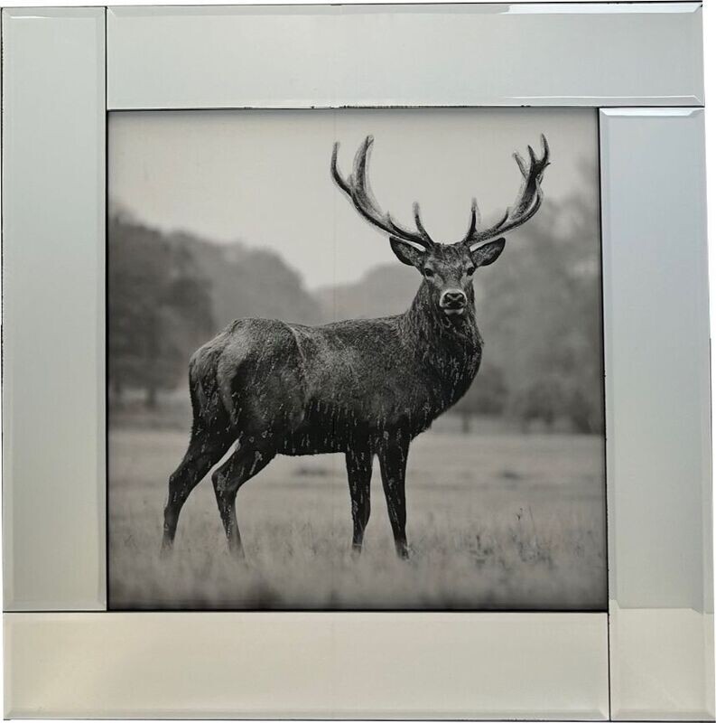 Liquid Art Stag Print