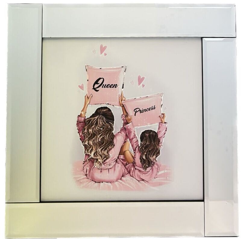 Liquid Art Queen and Princess