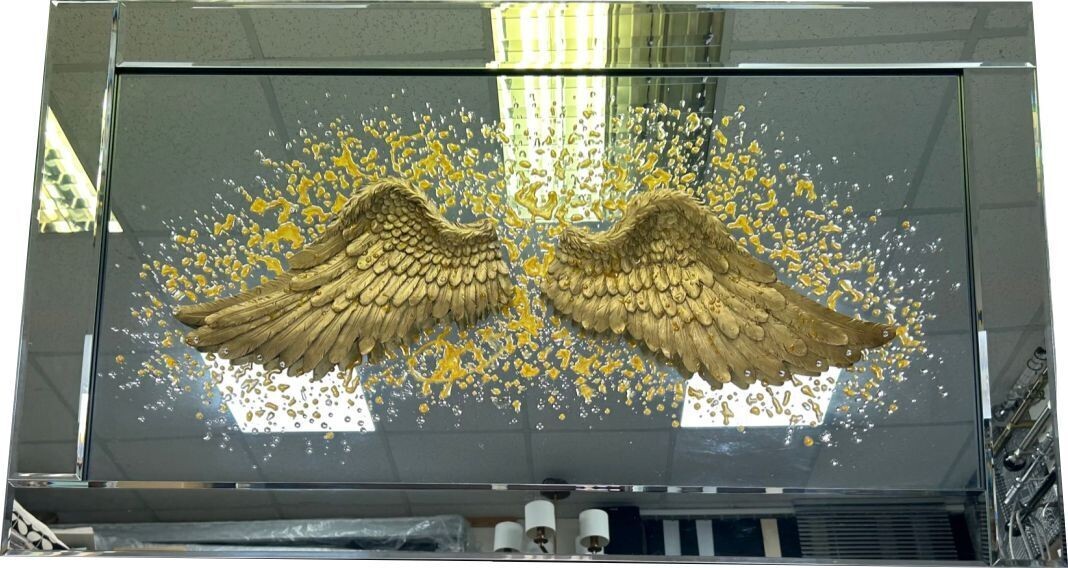 Liquid Art Large Angel Wings