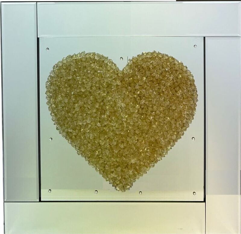 Liquid Art Heart of Gold