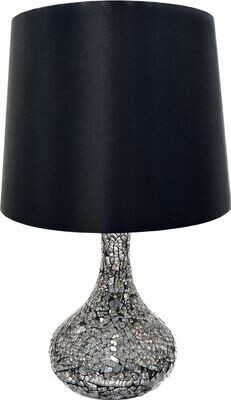 Black Glitzy Table Lamp