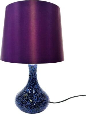 Glitzy Purple Table Lamp