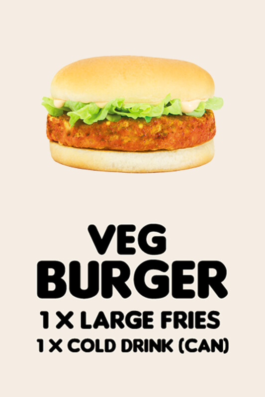 Veg Burger Meal