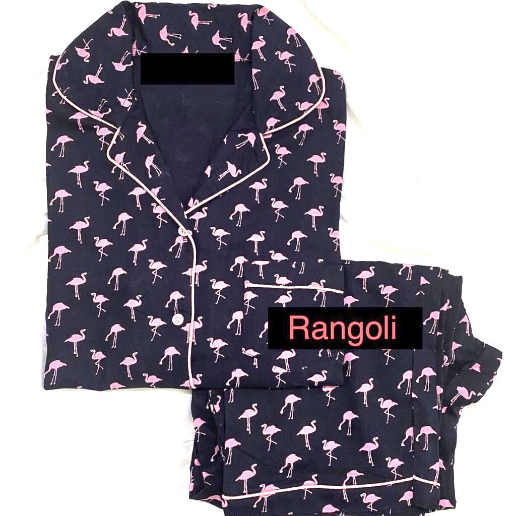 Cotton Women Printed Nightsuit