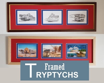 Framed Triptychs