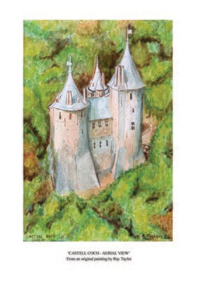 GIC0039 - Castell Coch, Cardiff - Aerial View - Edition A