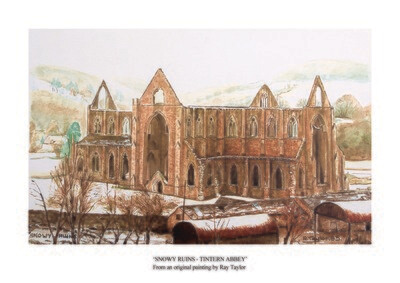 GIC0040 - Snowy Ruins - Tintern Abbey - Edition A