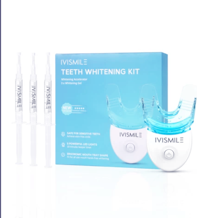 MSMILE TEETH WHITENING KITS..RESULTS IN 10MINS!
