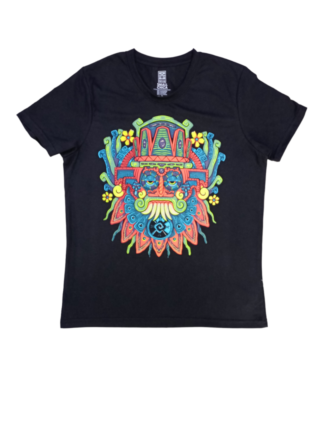 PLAYERA NEGRO TLALOC XS