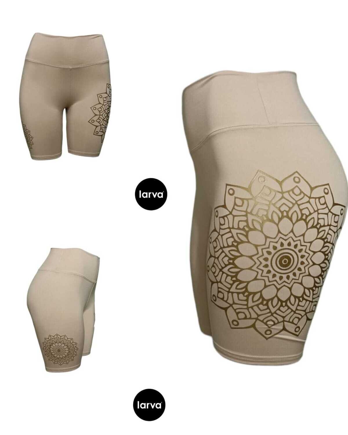 BIKER BEIGE MANDALA PETALOS M