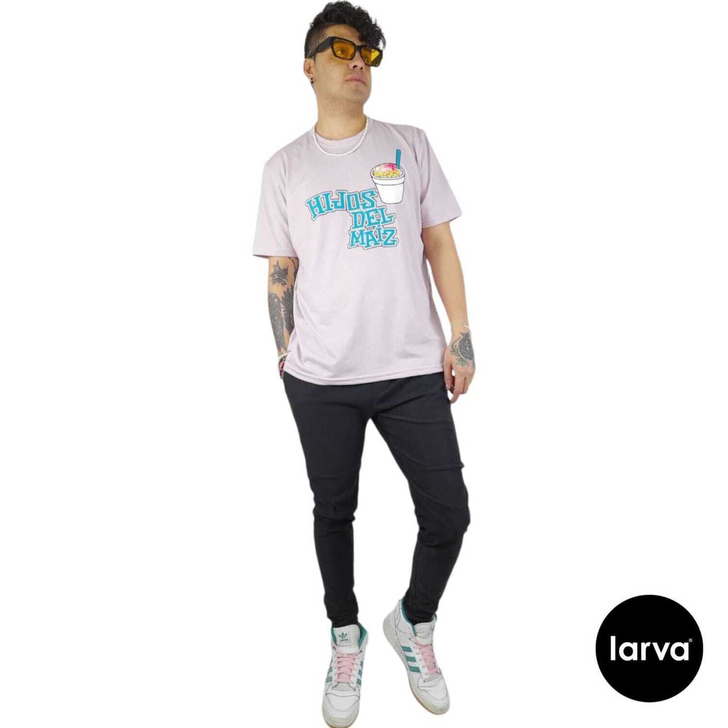 PLAYERA RELAXED FIT PALO DE ROSA HIJOS DEL MAIZ M
