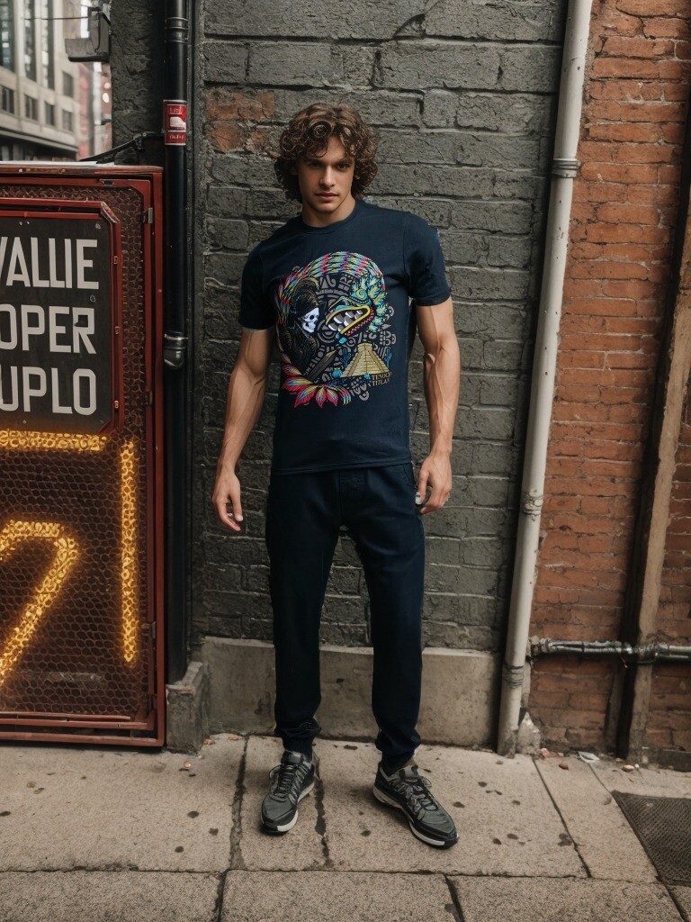 PLAYERA NEGRO LA CONQUISTA L