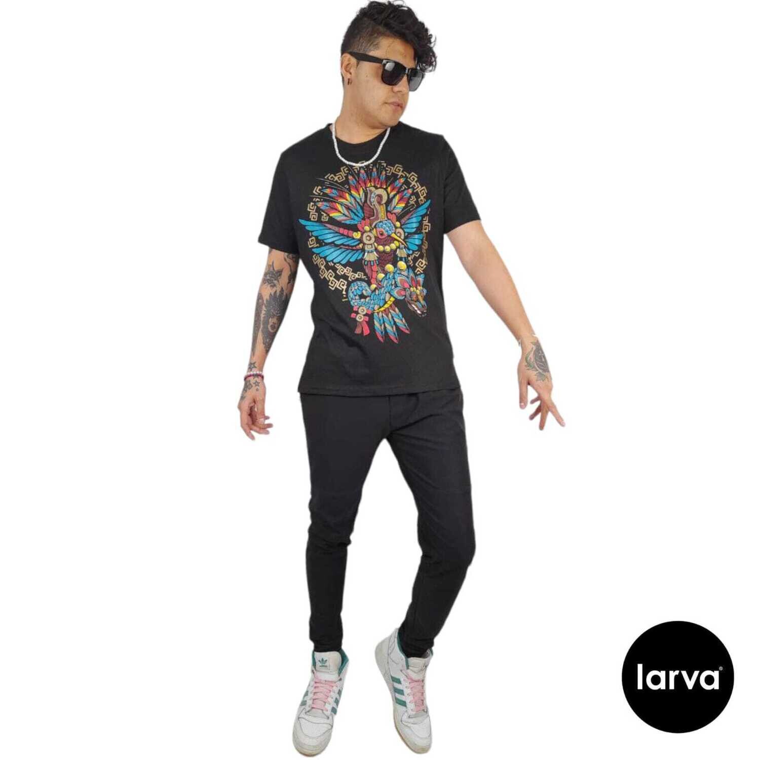 PLAYERA NEGRO COLIBRI QUETZAL XL
