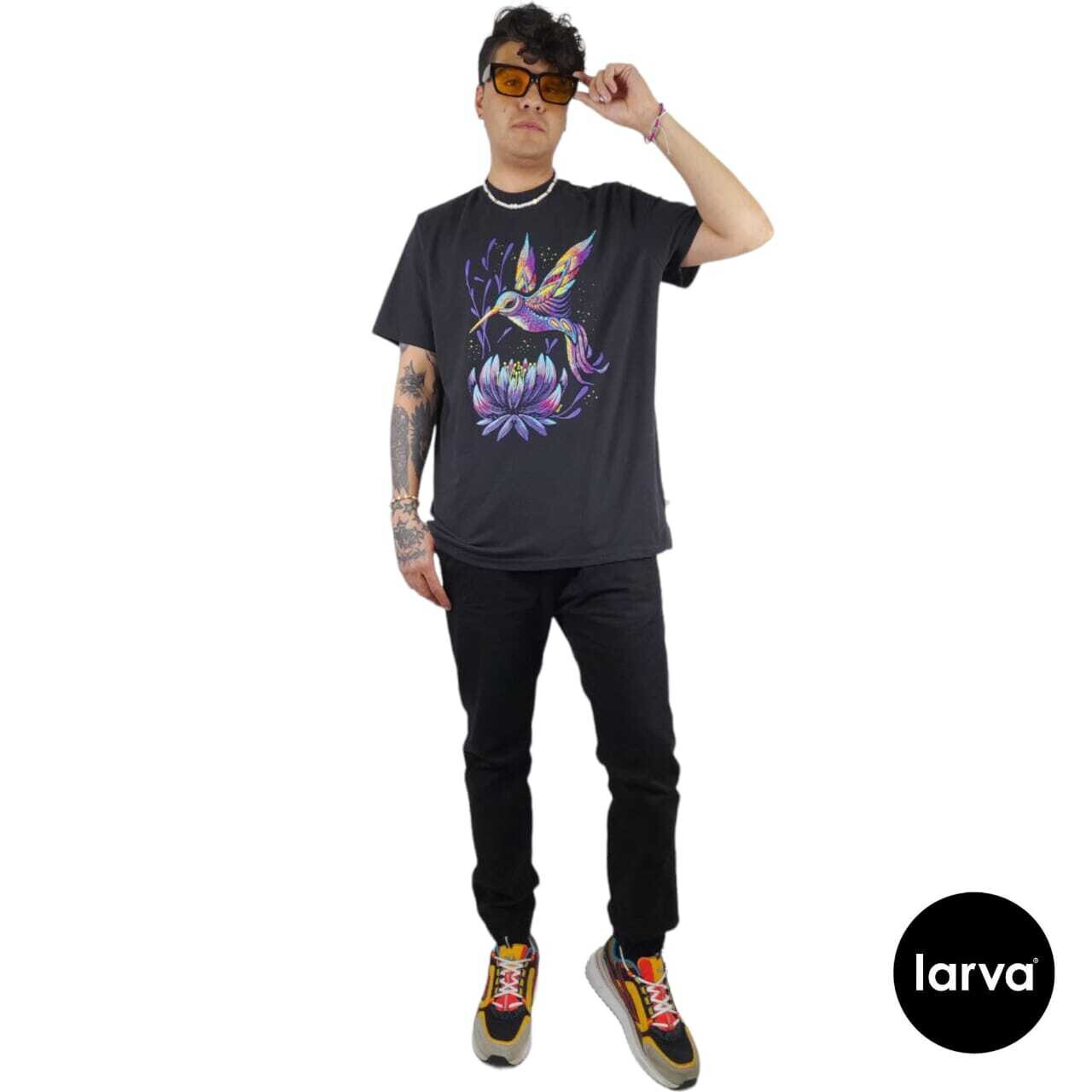 PLAYERA NEGRO COLIBRI LOTO
