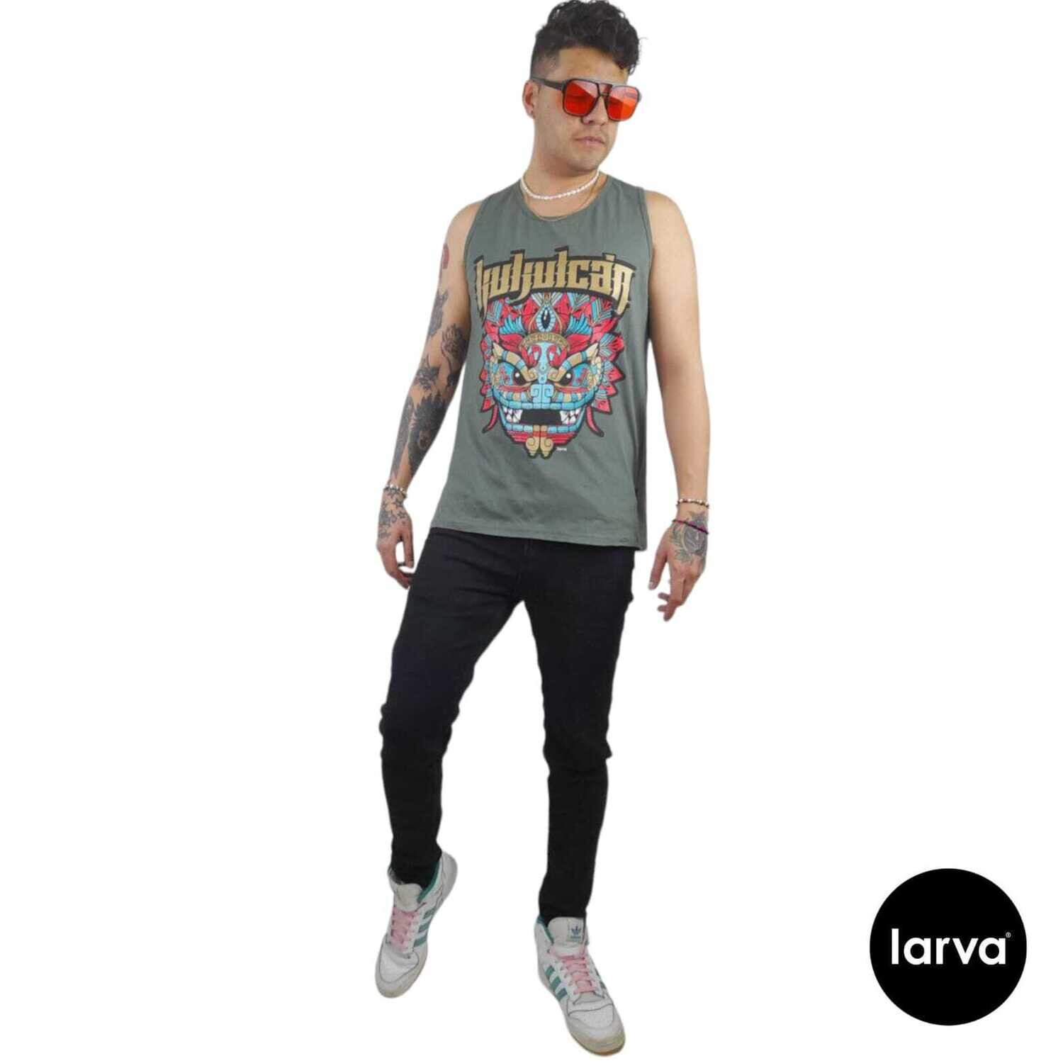 CAMISETA VERDE OLIVO KUKULCAN M