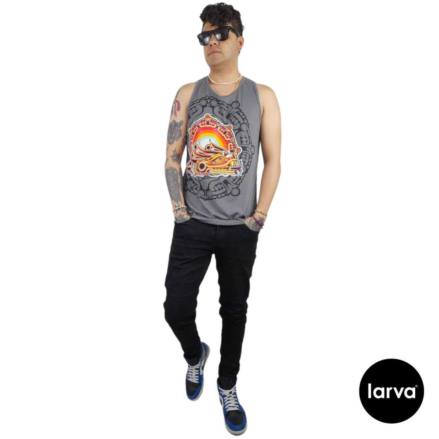 CAMISETA GRIS RATA QUETZALCOATL MODERNO XL