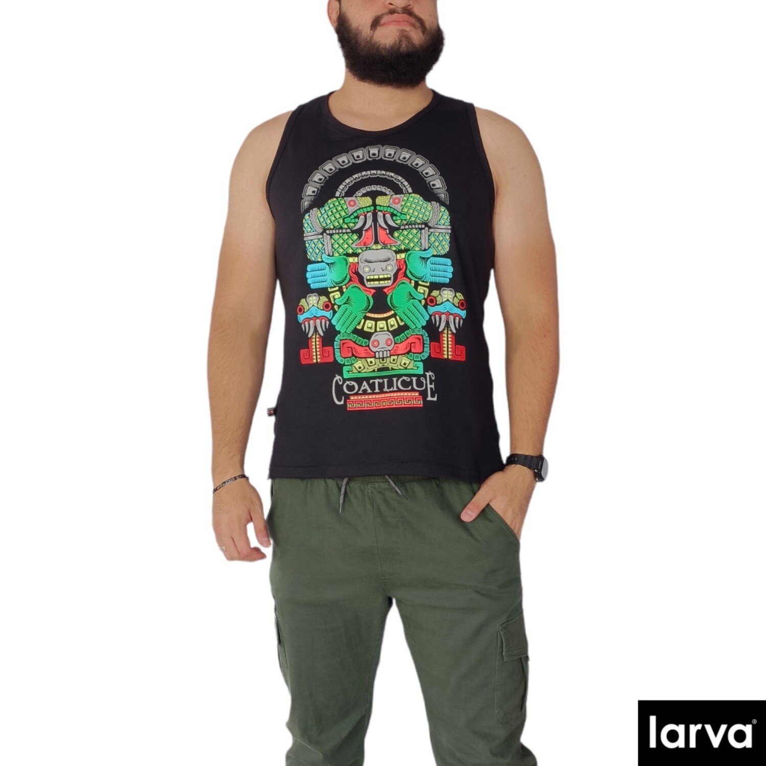 CAMISETA NEGRO COATLICUE S