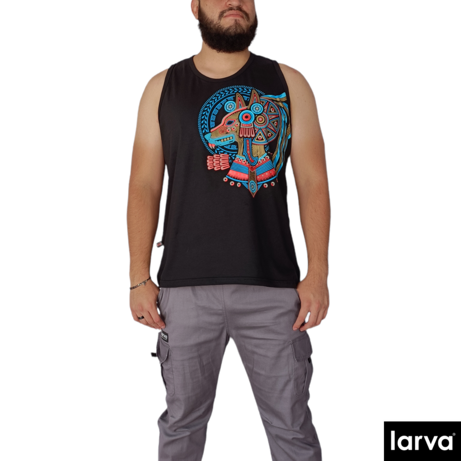 CAMISETA NEGRO XOLOTL PENACHO S
