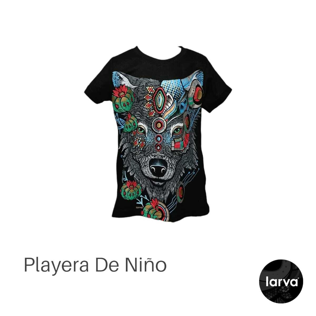NIÑO NEGRO LOBO PEYOTE CYBER D