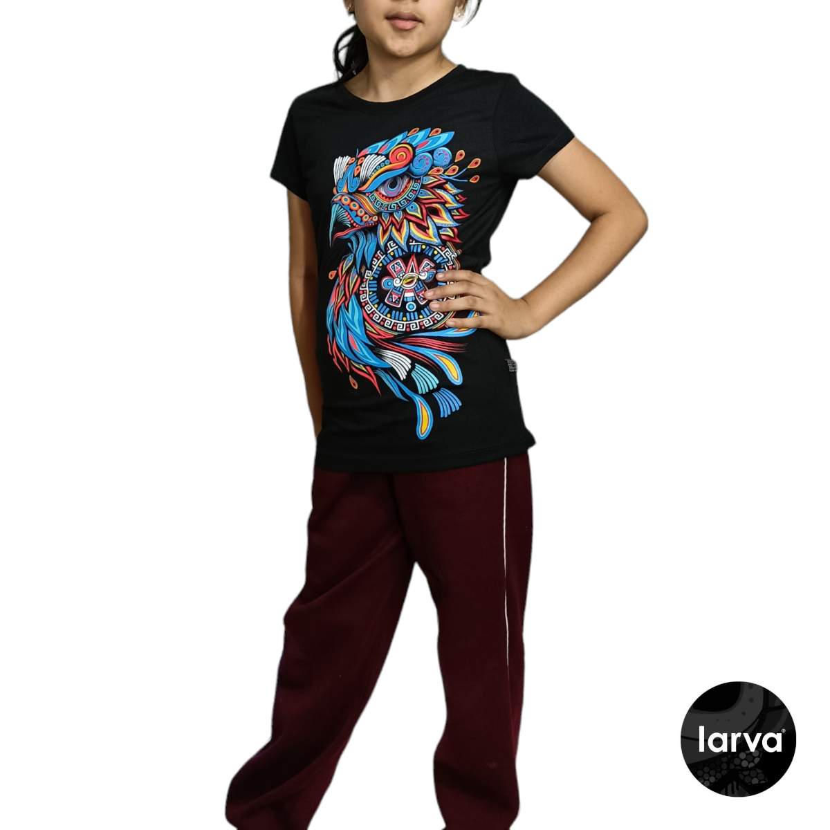 BLUSA NEGRO AGUILA OLLIN S