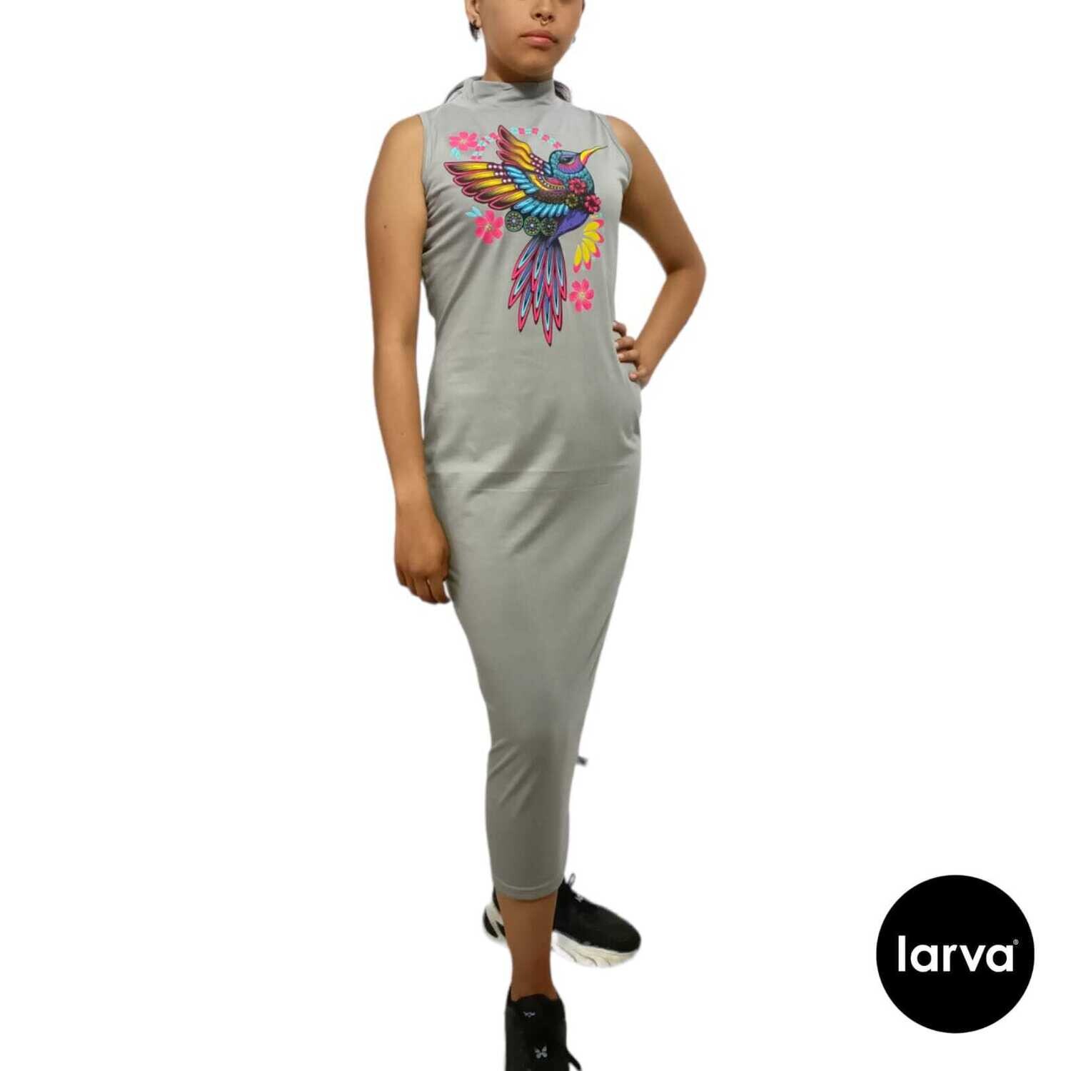 MAXI VEST GOTA GRIS COLIBRI CRAYOLA M