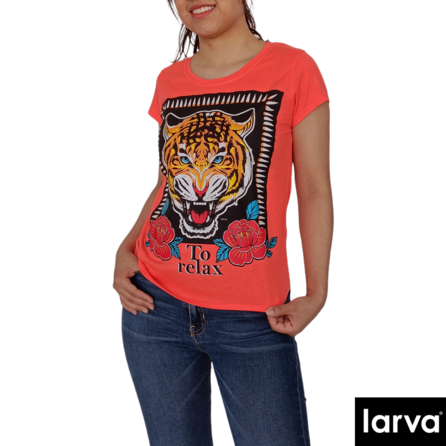BLUSA ANARANJADO LEON TO RELAX M