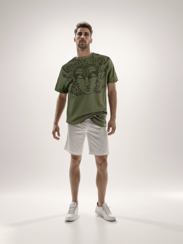 OVERSIZE VERDE OLIVO BUDA U