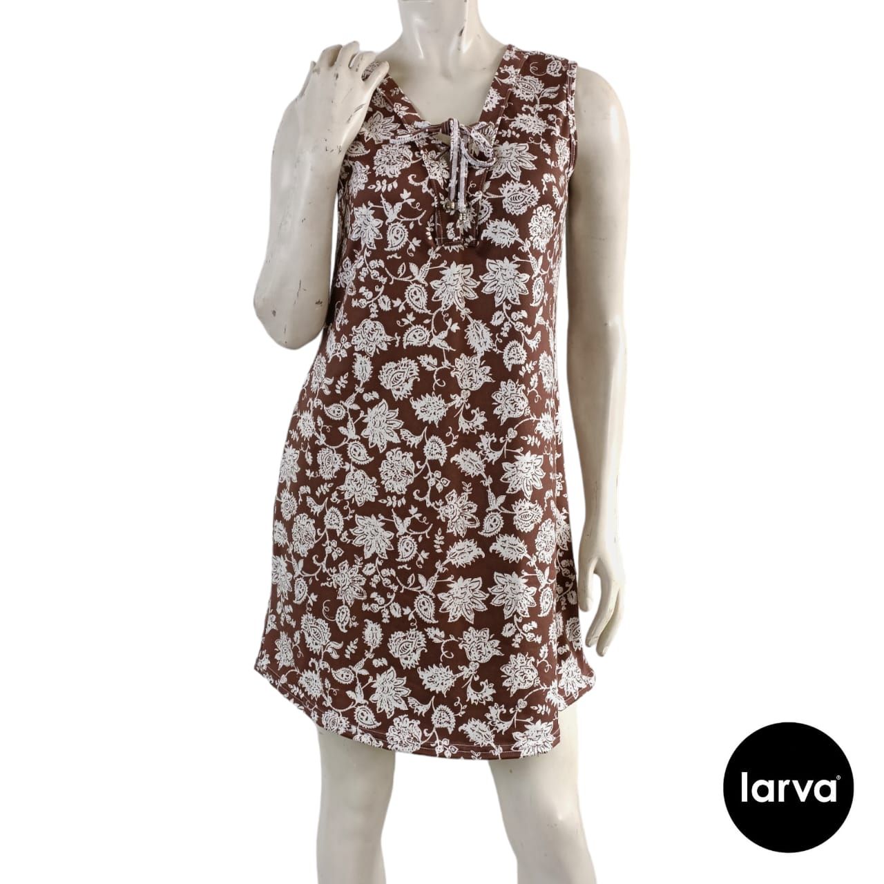 DCAM ESTAMPADO, Talla: CHICO, ESTAMPADO: CAFE HOJAS