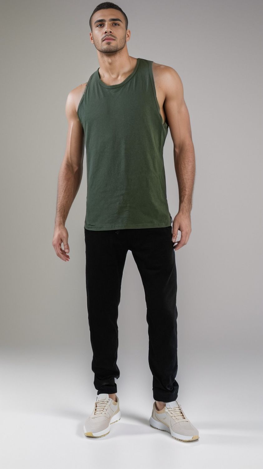 CAMISETA VERDE MILITAR GARAGE RAT