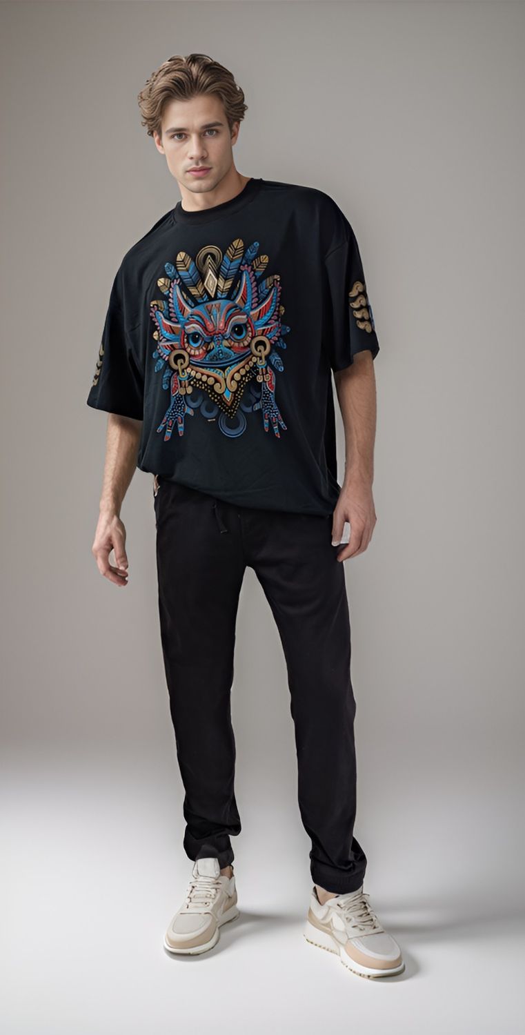 OVERSIZE NEGRO AJOLOTE LAGO