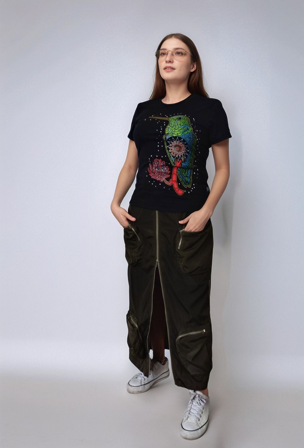 BLUSA COLIBRÍ PECHO DE MÁNDALA